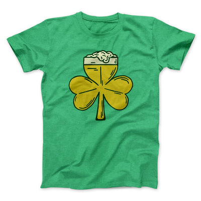 Beer Shamrock Men/Unisex T-Shirt | Funny Shirt from Famous In Real Life