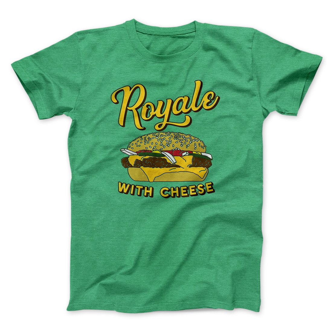 Royale with Cheese Funny Movie Men/Unisex T-Shirt | Funny Shirt from Famous In Real Life