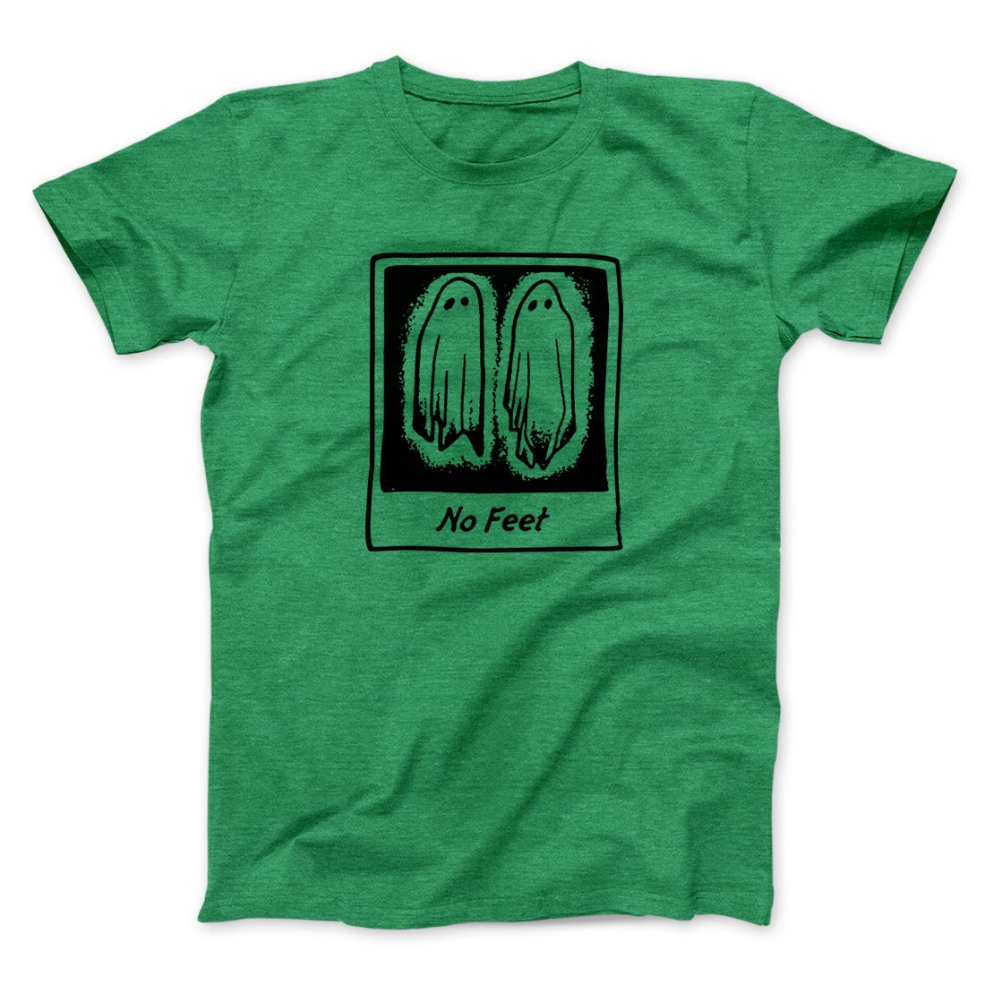 No Feet Men/Unisex T-Shirt Heather Kelly | Funny Shirt from Famous In Real Life