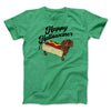 Happy Hallowiener Men/Unisex T-Shirt Heather Kelly | Funny Shirt from Famous In Real Life