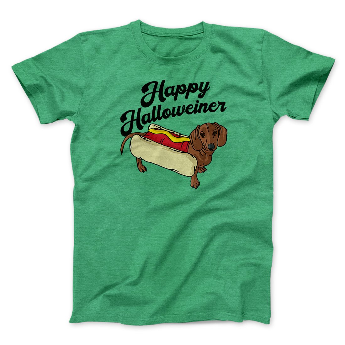 Happy Hallowiener Men/Unisex T-Shirt | Funny Shirt from Famous In Real Life