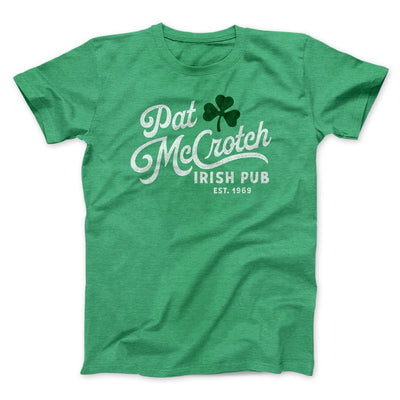 Pat McCrotch Irish Pub Men/Unisex T-Shirt Heather Kelly | Funny Shirt from Famous In Real Life