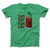 Sunday Funday Men/Unisex T-Shirt Heather Kelly | Funny Shirt from Famous In Real Life
