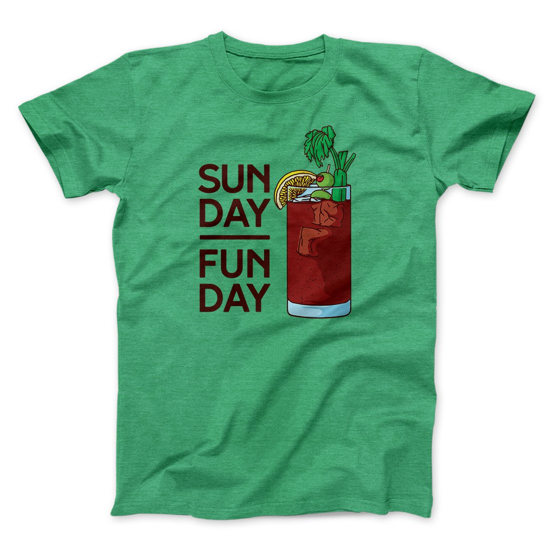 Sunday Funday Men/Unisex T-Shirt | Funny Shirt from Famous In Real Life