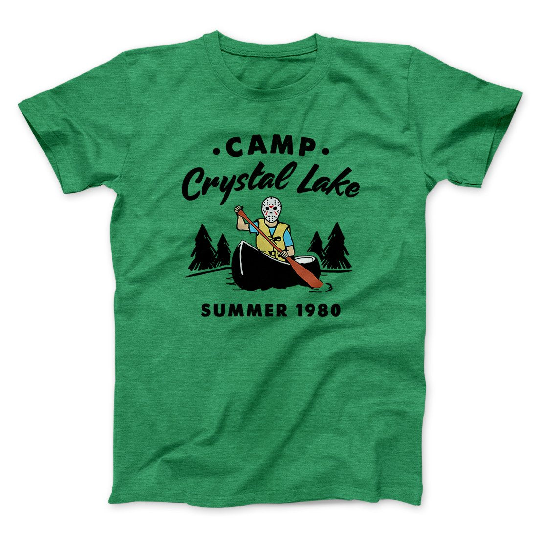 Camp Crystal Lake Funny Movie Men/Unisex T-Shirt | Funny Shirt from Famous In Real Life