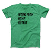 Work From Home Outfit Men/Unisex T-Shirt Heather Kelly | Funny Shirt from Famous In Real Life