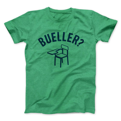 Bueller? Funny Movie Men/Unisex T-Shirt Heather Kelly | Funny Shirt from Famous In Real Life