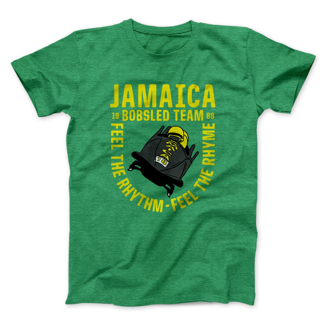 Jamaica Bobsled Team Funny Movie Men/Unisex T-Shirt | Funny Shirt from Famous In Real Life