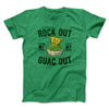 Rock Out With My Guac Out Men/Unisex T-Shirt Heather Kelly | Funny Shirt from Famous In Real Life