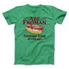 Abe Froman: Sausage King of Chicago Funny Movie Men/Unisex T-Shirt Heather Kelly | Funny Shirt from Famous In Real Life