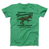 Sexual Tyrannosaurus Chewing Tobacco Funny Movie Men/Unisex T-Shirt Heather Kelly | Funny Shirt from Famous In Real Life