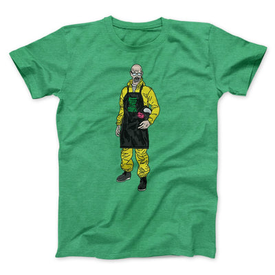 Kiss The Cook Men/Unisex T-Shirt Heather Kelly | Funny Shirt from Famous In Real Life