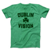 Dublin Vision Men/Unisex T-Shirt Heather Kelly | Funny Shirt from Famous In Real Life