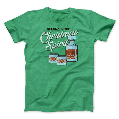 Christmas Spirit Men/Unisex T-Shirt Heather Kelly | Funny Shirt from Famous In Real Life