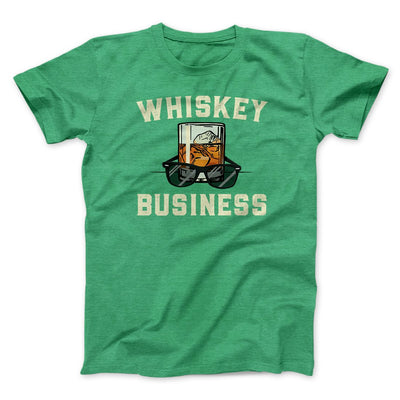 Whiskey Business Funny Movie Men/Unisex T-Shirt Heather Kelly | Funny Shirt from Famous In Real Life