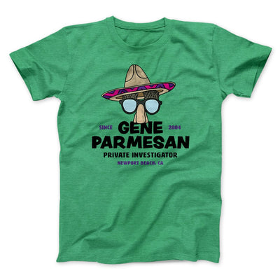 Gene Parmesan Men/Unisex T-Shirt Heather Kelly | Funny Shirt from Famous In Real Life
