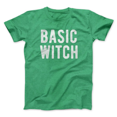 Basic Witch Men/Unisex T-Shirt Heather Kelly | Funny Shirt from Famous In Real Life