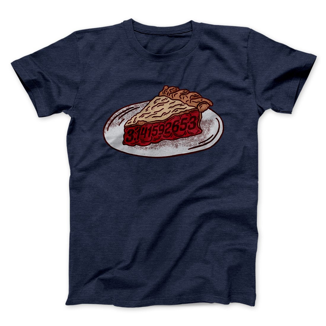 Slice of Pi Men/Unisex T-Shirt | Funny Shirt from Famous In Real Life