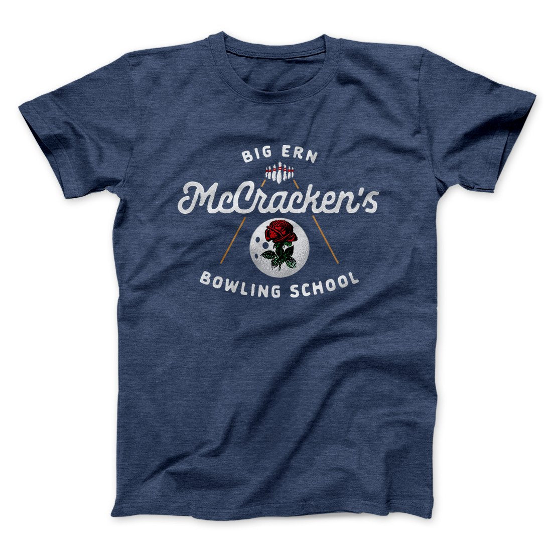 Big Ern McCracken's Bowling School Funny Movie Men/Unisex T-Shirt | Funny Shirt from Famous In Real Life
