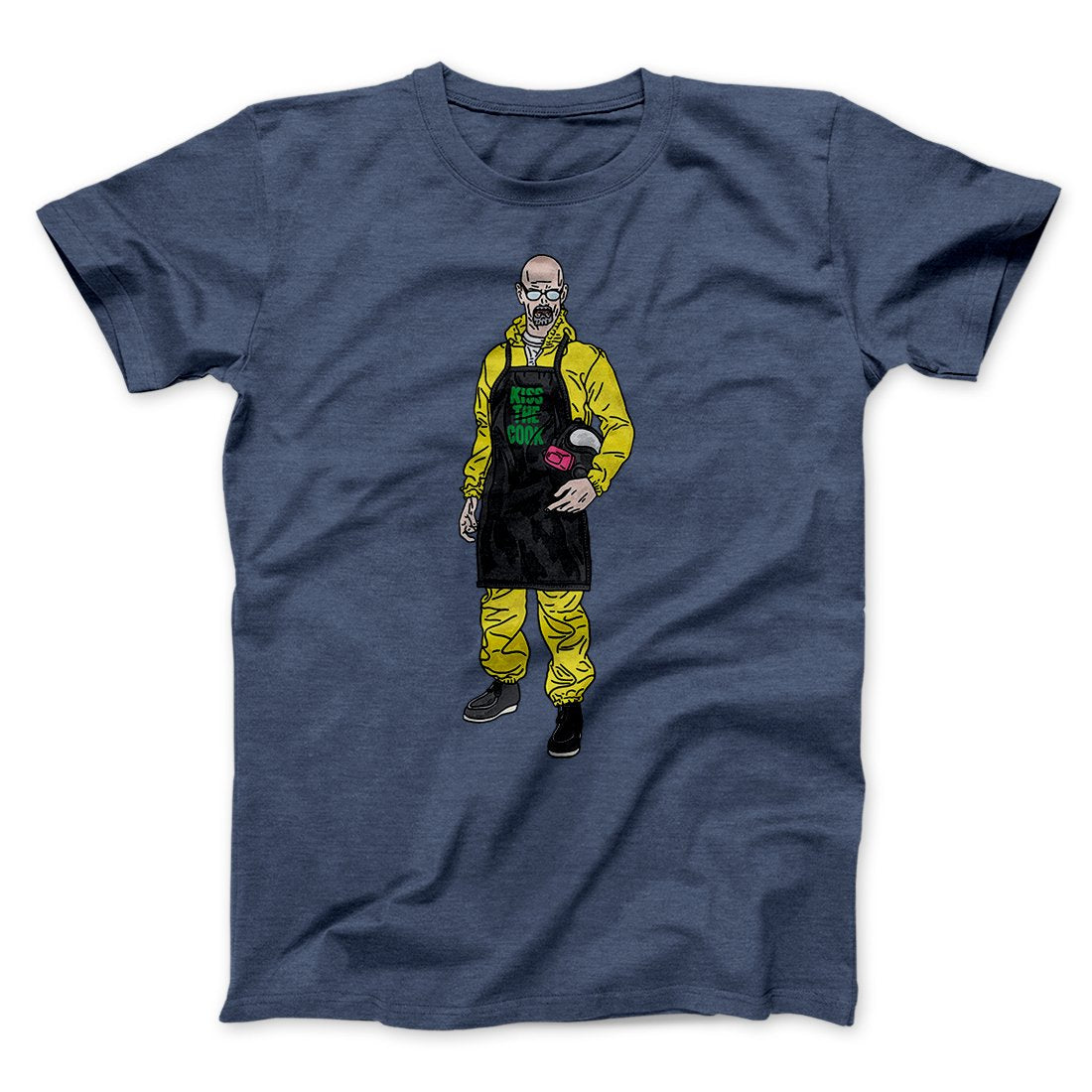 Kiss The Cook Men/Unisex T-Shirt | Funny Shirt from Famous In Real Life