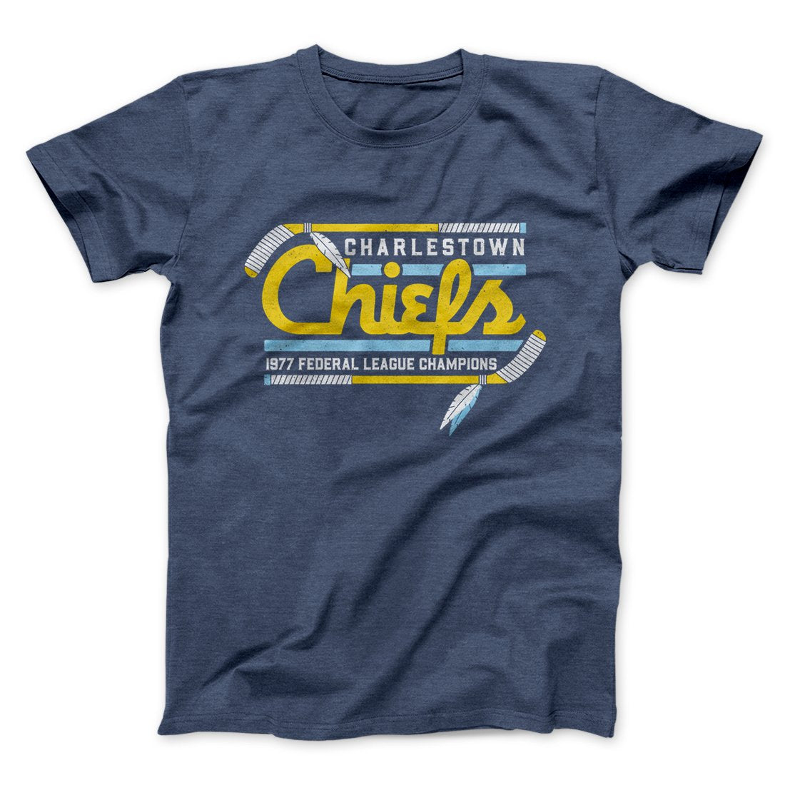 Charlestown Chiefs Funny Movie Men/Unisex T-Shirt | Funny Shirt from Famous In Real Life