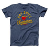 Hot Grill Summer Men/Unisex T-Shirt Heather Navy | Funny Shirt from Famous In Real Life