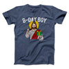 Christmas Birthday Boy Men/Unisex T-Shirt Heather Navy | Funny Shirt from Famous In Real Life
