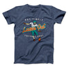 Ray Finkle - Laces Out Men/Unisex T-Shirt Heather Navy | Funny Shirt from Famous In Real Life