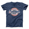 Earthican Blernsball League Men/Unisex T-Shirt Heather Navy | Funny Shirt from Famous In Real Life