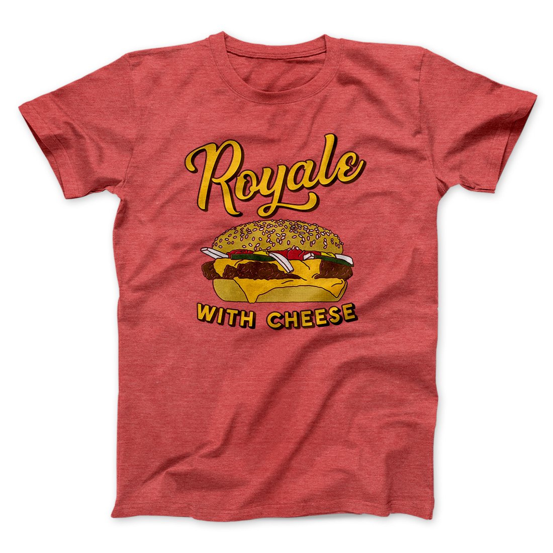 Royale with Cheese Funny Movie Men/Unisex T-Shirt | Funny Shirt from Famous In Real Life