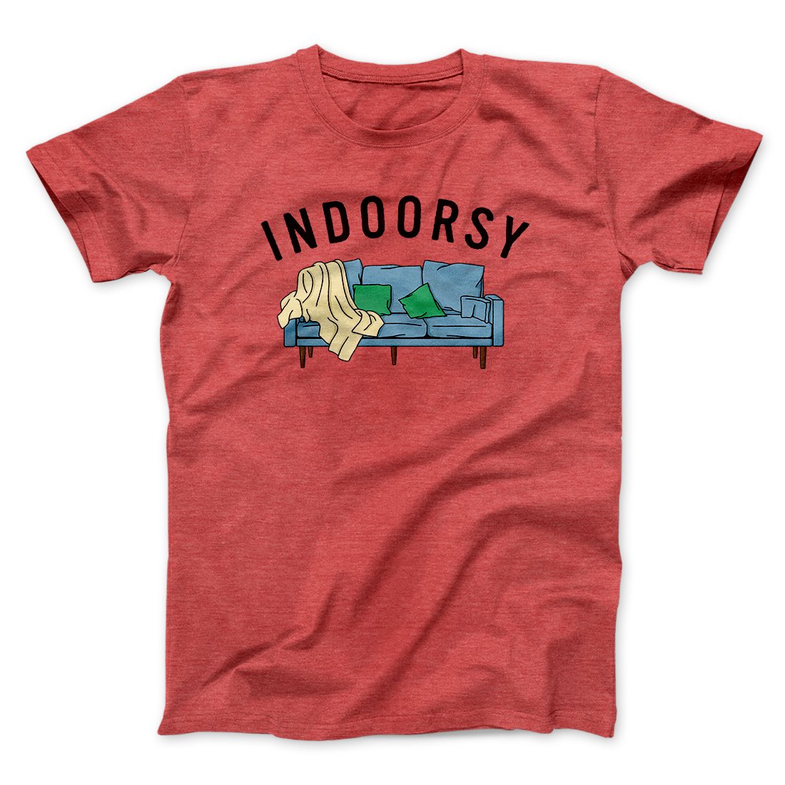 Indoorsy Men/Unisex T-Shirt | Funny Shirt from Famous In Real Life