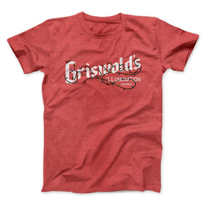Griswold's Illumination Funny Movie Men/Unisex T-Shirt Heather Red | Funny Shirt from Famous In Real Life