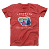 Handbook for the Recently Deceased Funny Movie Men/Unisex T-Shirt Heather Red | Funny Shirt from Famous In Real Life
