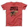 Mutt Cutts Funny Movie Men/Unisex T-Shirt Heather Red | Funny Shirt from Famous In Real Life