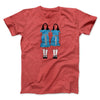 Grady Twins Funny Movie Men/Unisex T-Shirt Heather Red | Funny Shirt from Famous In Real Life