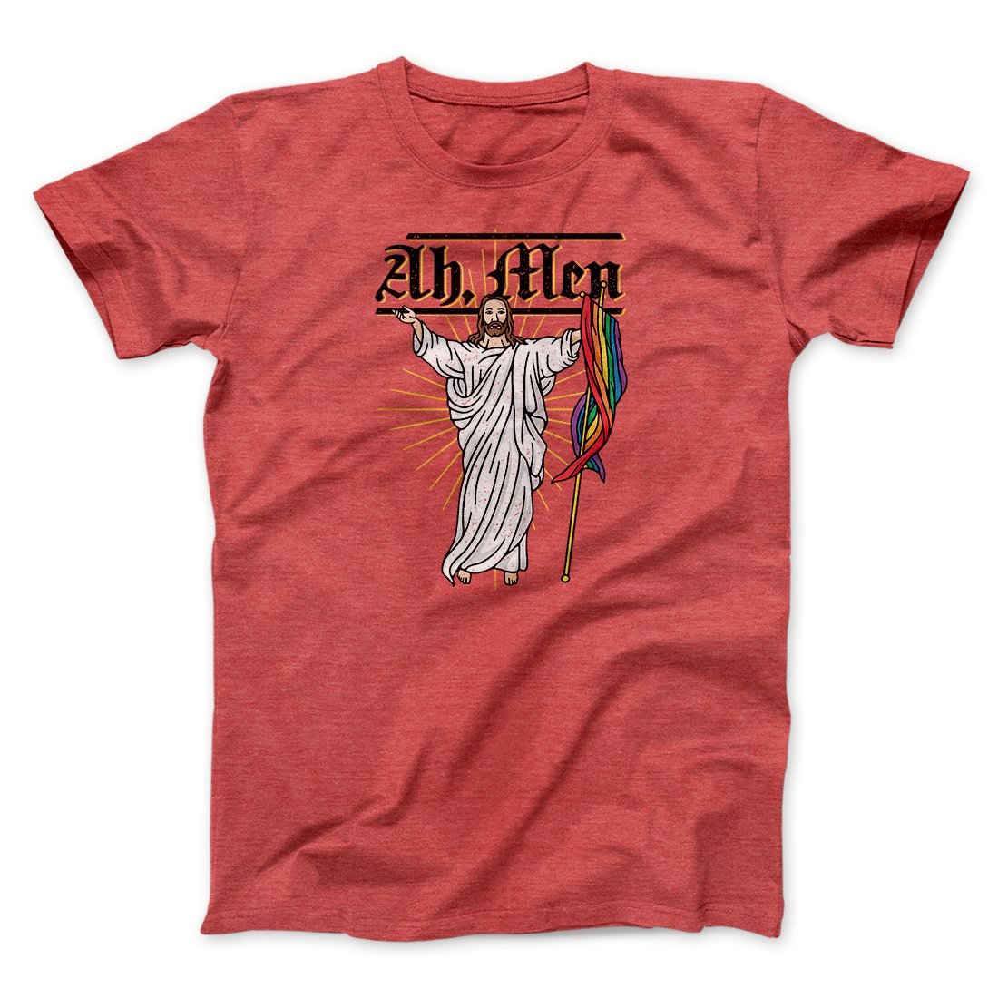 Ah, Men Men/Unisex T-Shirt | Funny Shirt from Famous In Real Life