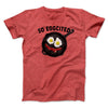 So Eggcited Funny Men/Unisex T-Shirt Heather Red | Funny Shirt from Famous In Real Life
