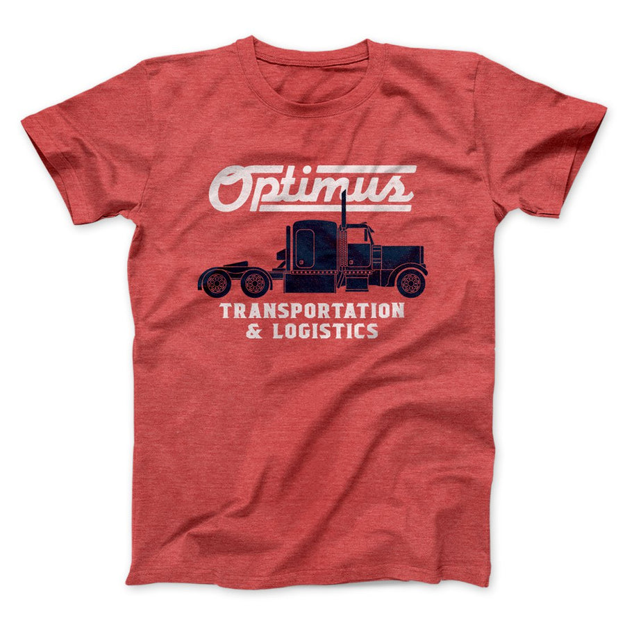 Optimus Transportation Funny Movie Men/Unisex T-Shirt | Funny Shirt from Famous In Real Life