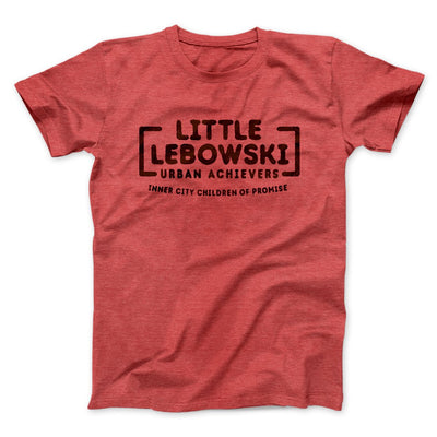 Little Lebowski Urban Achievers Funny Movie Men/Unisex T-Shirt Heather Red | Funny Shirt from Famous In Real Life