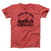 I Bless The Rains Down In Africa Men/Unisex T-Shirt Heather Red | Funny Shirt from Famous In Real Life
