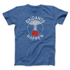 Oxidants Happen Men/Unisex T-Shirt Heather True Royal | Funny Shirt from Famous In Real Life