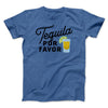 Tequila, Por Favor Men/Unisex T-Shirt Heather True Royal | Funny Shirt from Famous In Real Life