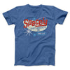 Spacely Space Sprockets Men/Unisex T-Shirt Heather True Royal | Funny Shirt from Famous In Real Life