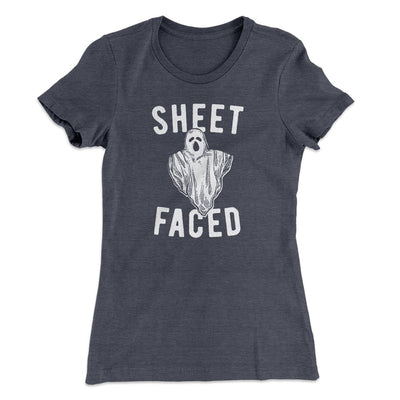 Sheet Faced Women's T-Shirt Heavy Metal | Funny Shirt from Famous In Real Life