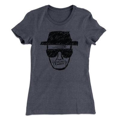 Heisenberg Women's T-Shirt Heavy Metal | Funny Shirt from Famous In Real Life