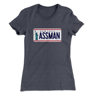 Assman Women's T-Shirt Heavy Metal | Funny Shirt from Famous In Real Life
