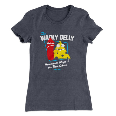 The Wacky Delly Women's T-Shirt Heavy Metal | Funny Shirt from Famous In Real Life