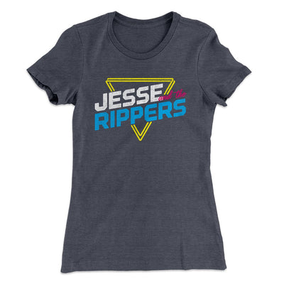 Jesse and the Rippers Women's T-Shirt Heavy Metal | Funny Shirt from Famous In Real Life