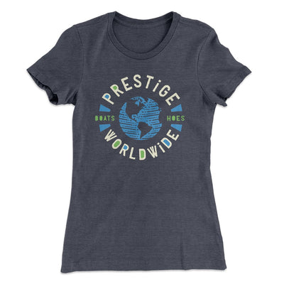 Prestige Worldwide Women's T-Shirt Heavy Metal | Funny Shirt from Famous In Real Life
