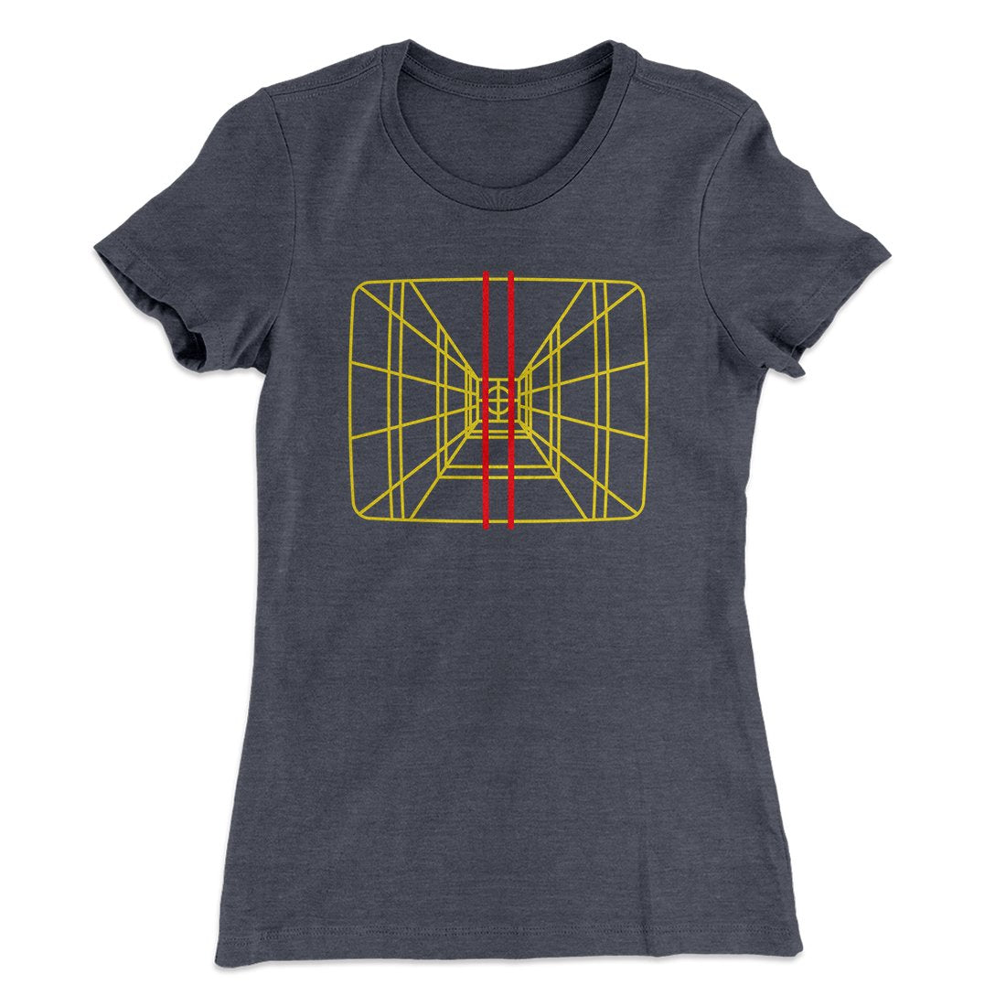 Stay On Target Women's T-Shirt | Funny Shirt from Famous In Real Life